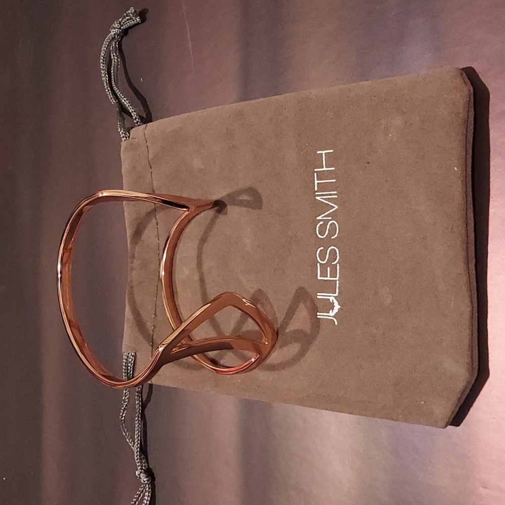 NWOT Jules Smith Jane Cuff Rose Gold